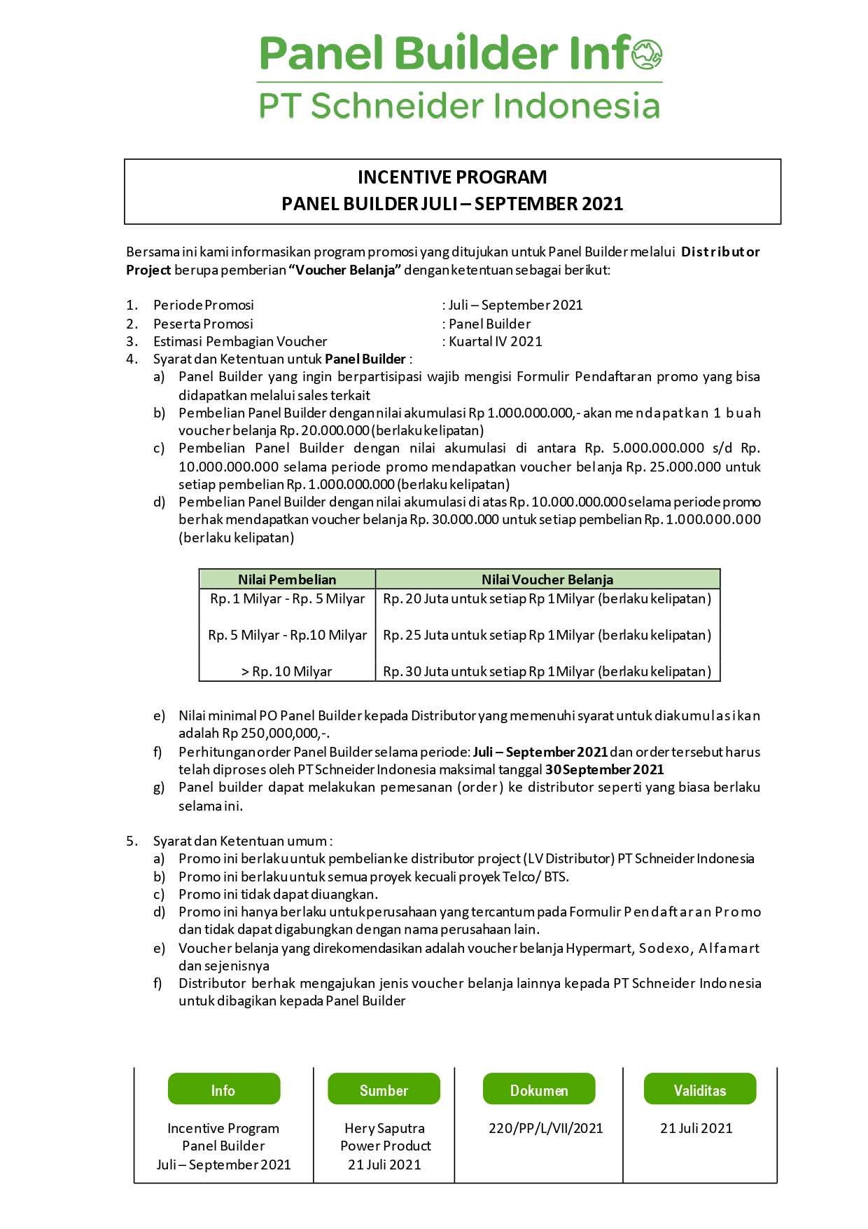Panel Builder Info PT.Schneider Electric