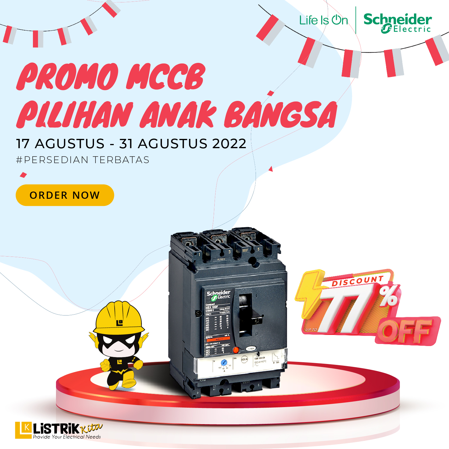 PROMO MCB SCHNEIDER ELECTRIC