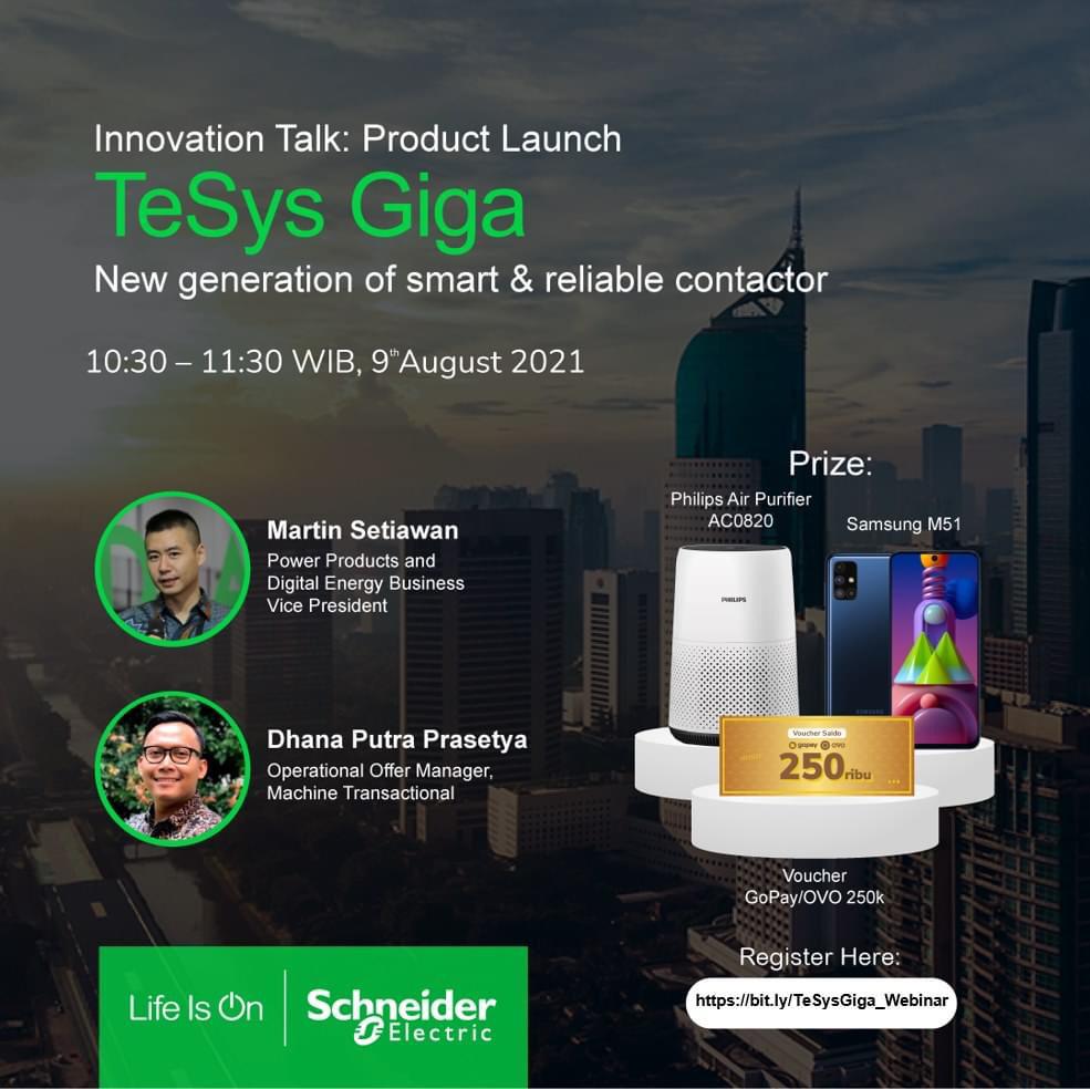 Innovation Talk Product Launch TeSys Giga