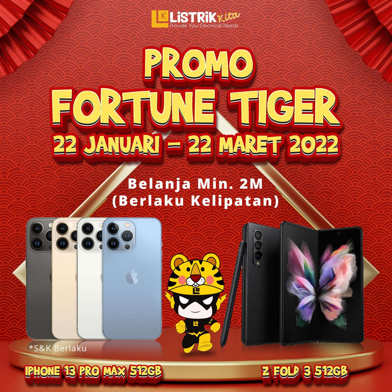 PROMO FURTUNE TIGER