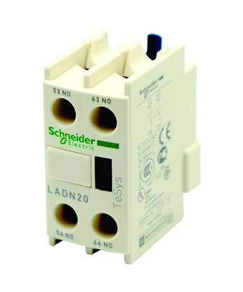 Auxiliary Contact for Contactor Tesys D 2 NO